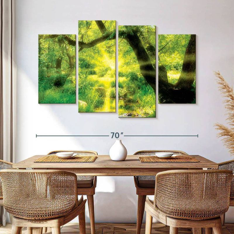 Kerrick Forest Sunburst, 42" H x 68" W