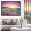 Reproduction de photo sur toile tendue, "matinée avec fleurs dans une montagne"-26670682