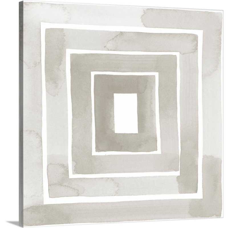 «Mute Eccentricities V» par Grace Popp - reproduction d'art, Toile tendue, H 16 po x l 16 po x P 1,25 po