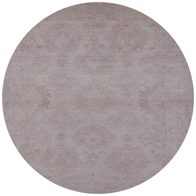 Tapis oriental gris Khosrov, Rond 7 pi