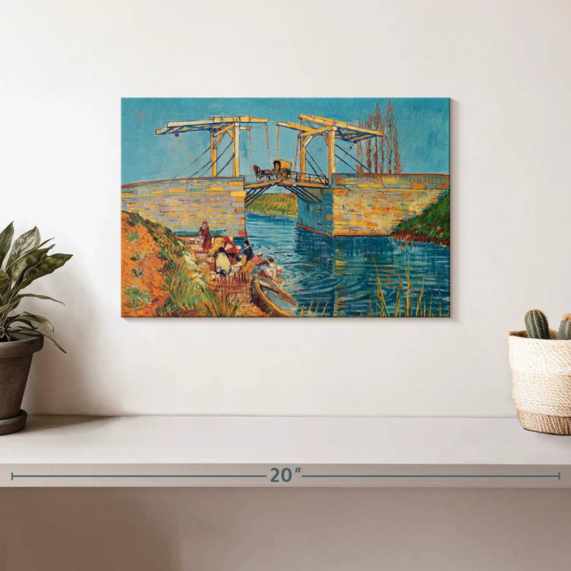 Lilie Bridge Of Arles, 8" H x 12" W