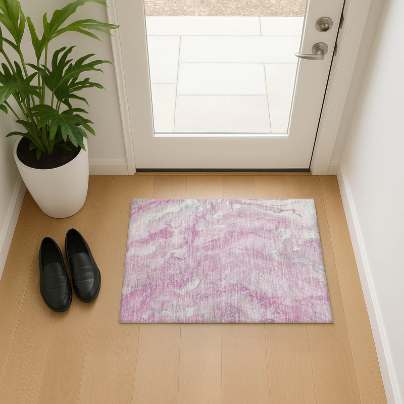 Premium Machine Washable Varroville AMF1707 Abstract Rug, Rectangle 1'8" x 2'6"
