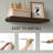 Floating Shelves, 2 Shelves, 1.50" H
