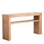 Console rustique avec tablette de rangement