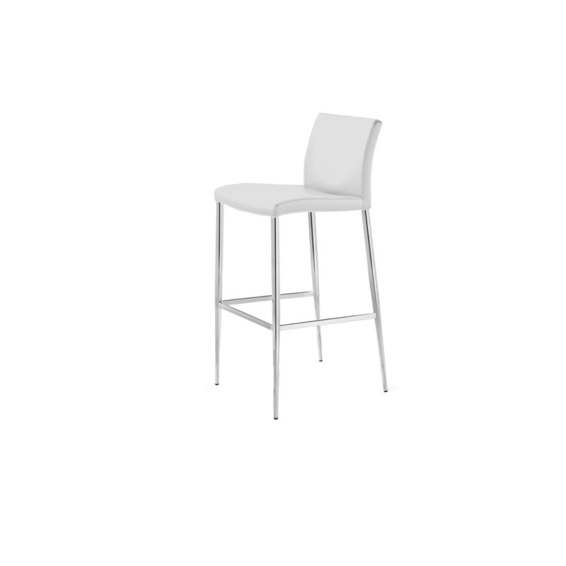 Tabouret de 35 po de hauteur, Blanc