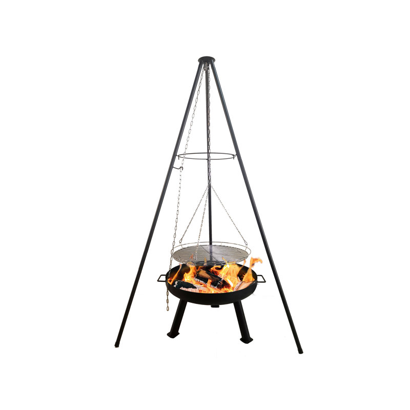 Vitela Round Steel Smokeless Fire Pit
