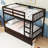Two Drawers Rubber Wood Bunk Bed-1268994107-1268994100