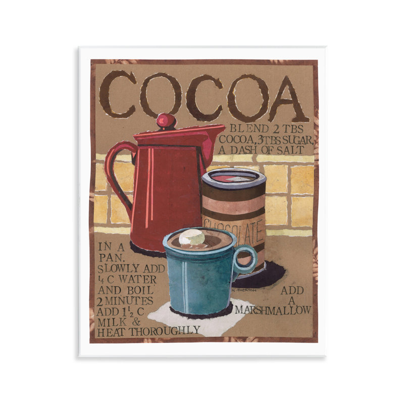«Hot Cocoa Recipe» par Nancy Overton