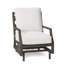 Lattice Arm Chair with Cushions-70039781-63361350