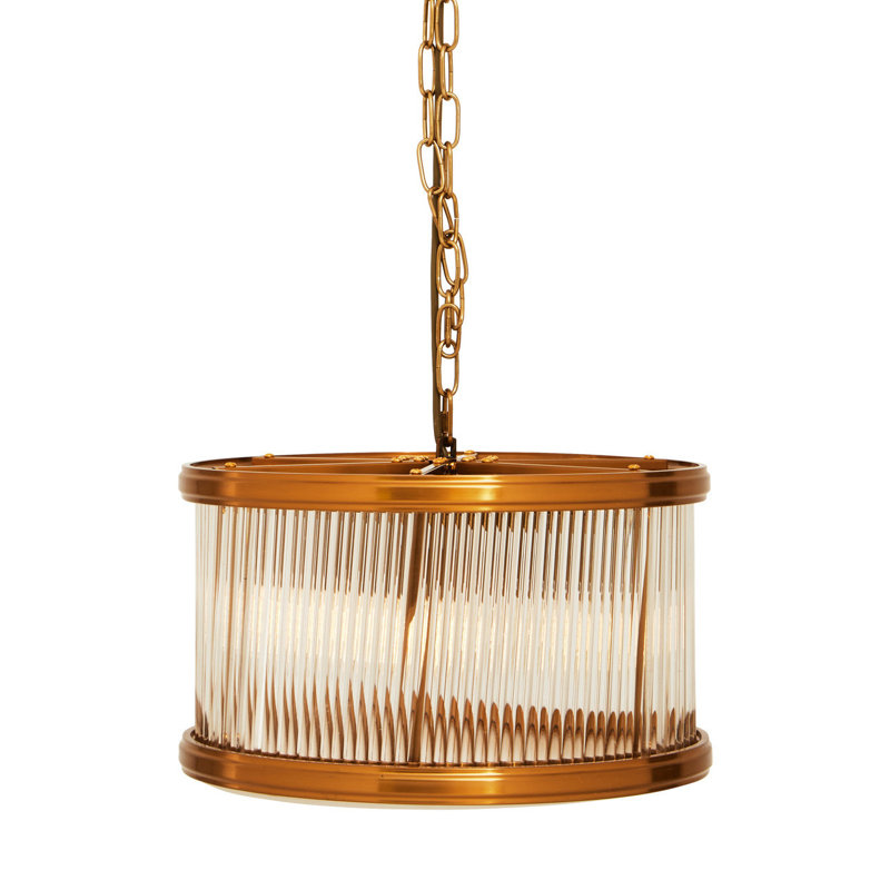 Amet 5 - Light Bronze Drum Pendant