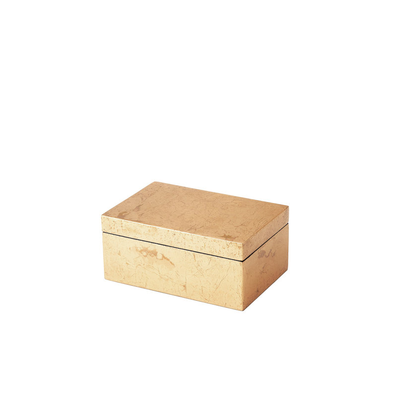 Decorative Box, Luxe Gold, Small