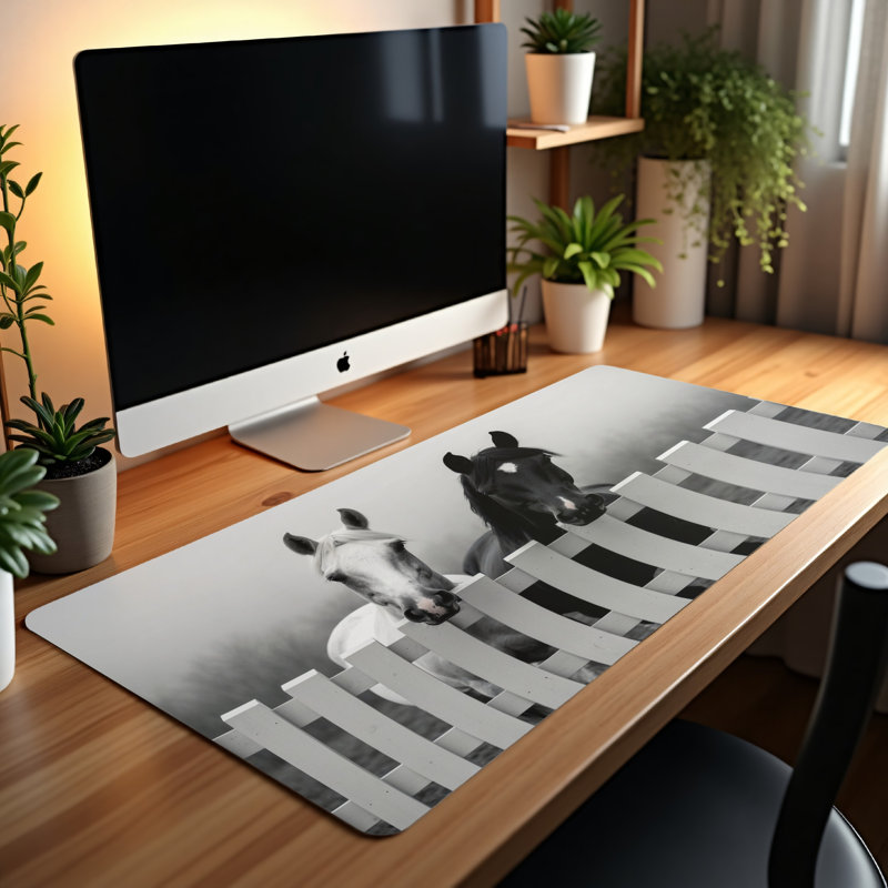 Polyester Desk Pad, 14.4x12.1