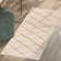 Latitude Run® Checks Nikica Rug White and Gold