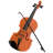 Kid's Toy Violin with 4 Adjustable Strings and Bow
