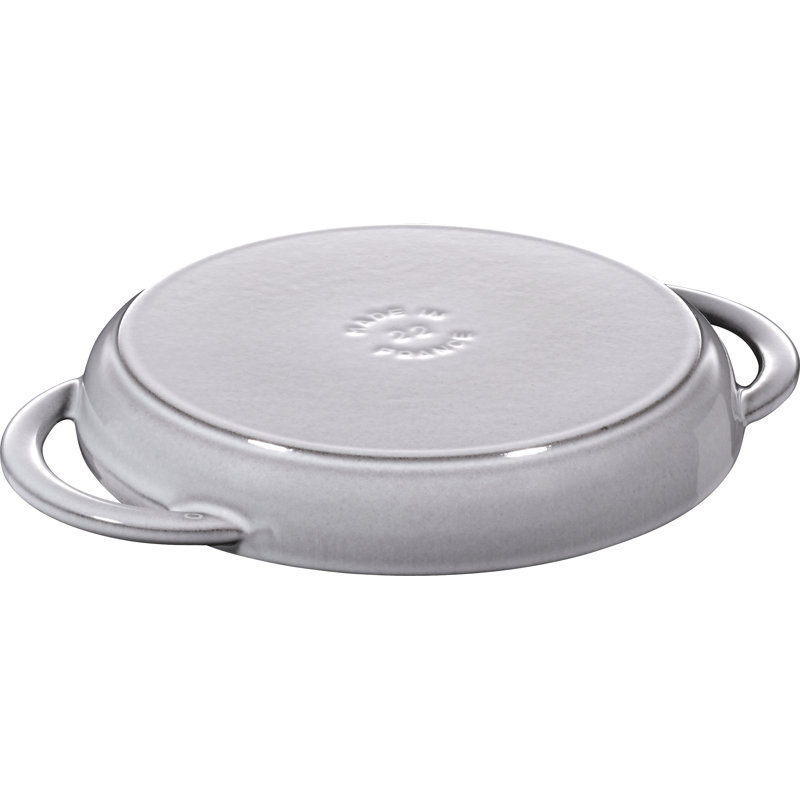 STAUB Cast Iron Pure Grill, 26cm, Grey