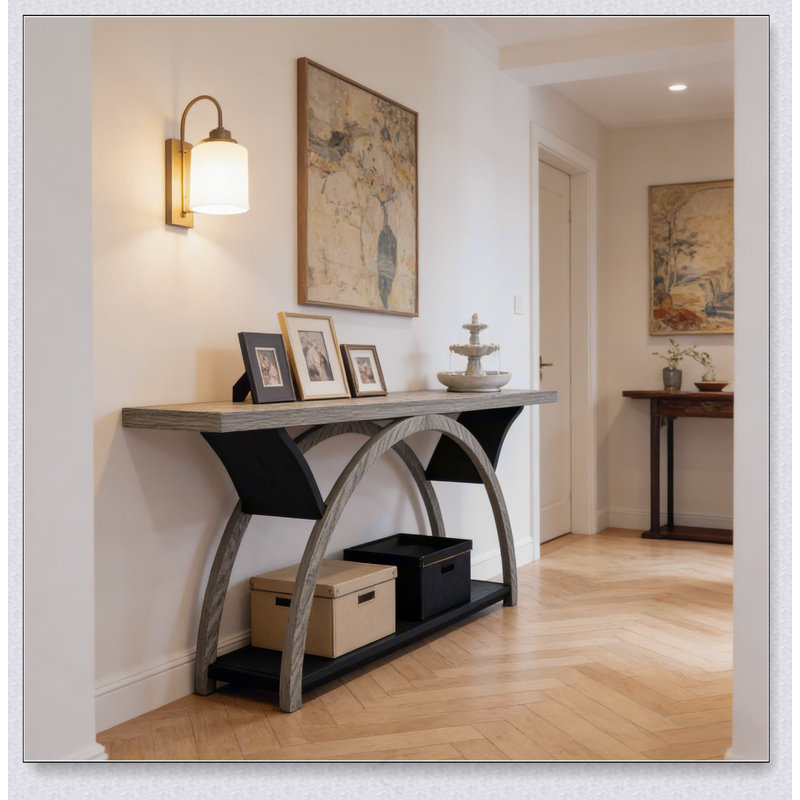 2-Tier Side Table,Entryway Table,Console Table