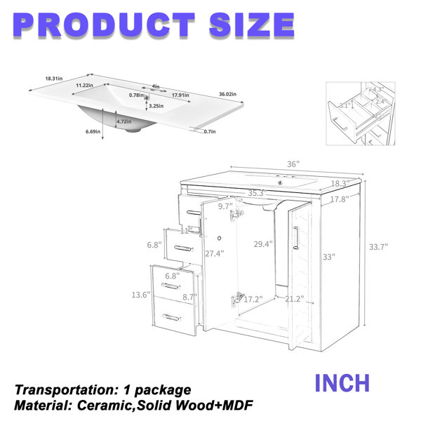 Dimensions du produit