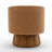 Faux Leather Upholstered Swivel Barrel Chair-135525737-170896852
