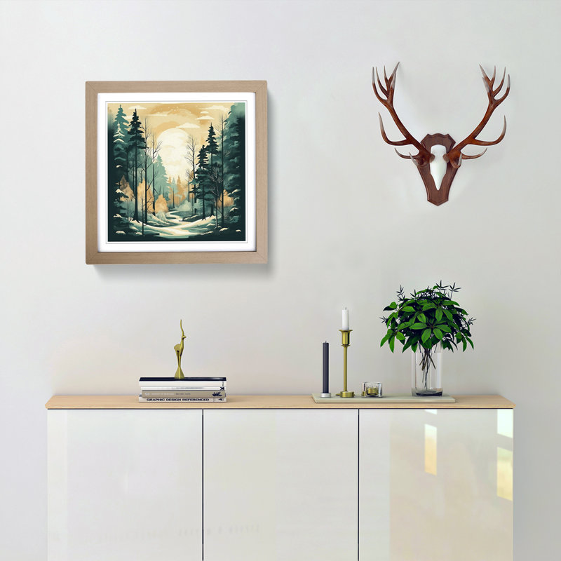Winter Forest - Framed Print
