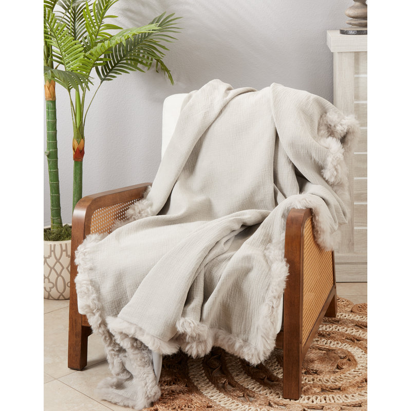 Throw Blanket, Gray