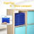 Extra Large Moving Bags With Zippers & Carrying Handles, Heavy-Duty Storage Tote Moving Boxes For Space Saving,(Blue/8 PCS)