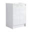 Meuble-lavabo autoportant avec armoire de rangement