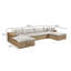 Cali 161'' Wide U-Shaped Patio Sectional
