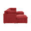 Canapé modulaire de coin avec repose-pieds Annai-1205392007