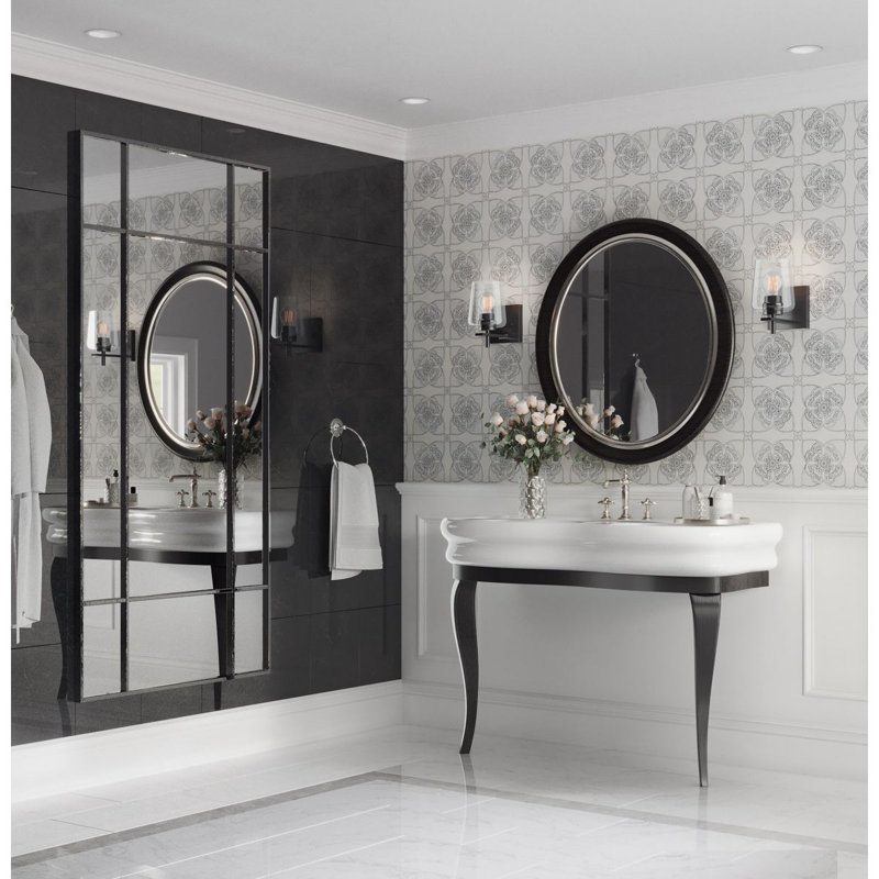 Larned Dimmable Vanity Light, Matte Black