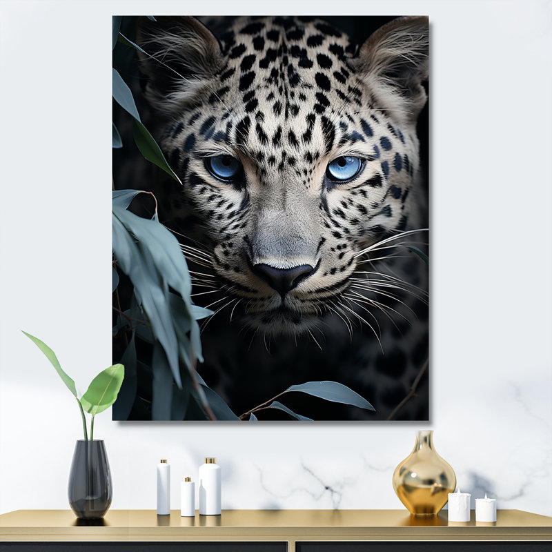 " Graceful Leopard Predators In The Wild I ", Wrapped Canvas, 32" H x 24" W