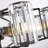 Ferris 36" 8 - Light Dimmable Crystal Ceiling Fan with Light Kit and Remote Control-159075599