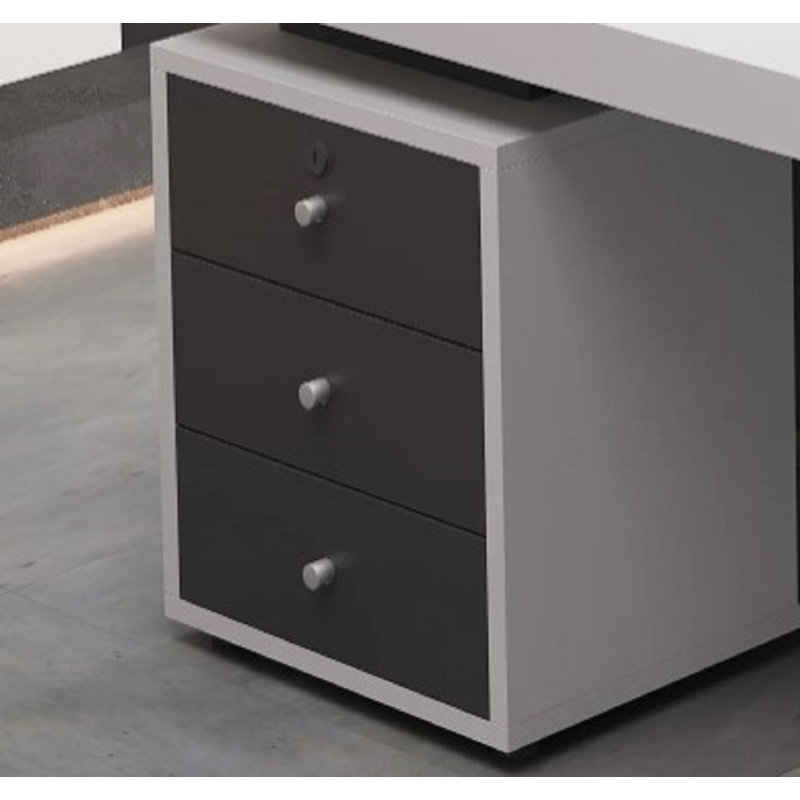 Nabijan Executive Desk, 75cm H x 200cm W x 80cm D