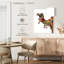Chameau traditionnel sur toile-386419989