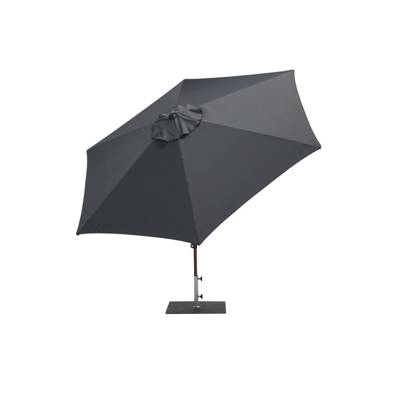 Aolaith 300cm Market Parasol, Anthrachite