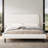 Beverly Bojana Queen Boucle Upholstered Platform Bed
