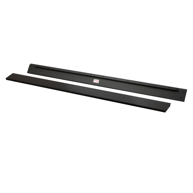 Twin Bed Rails, Ebony Black