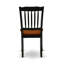 5 Piece Dinette Set for 4 Includes a Rectangle Dining Table with Butterfly Leaf and 4 Dining Room Chairs, Black & Cherry-578783994