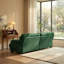Canapé-lit 94,4 po pour salon, canapé 2 places, canapé causeuse avec 2 coussins lombaires et 2 coussins décoratifs pour petit espace, appartement-839524404
