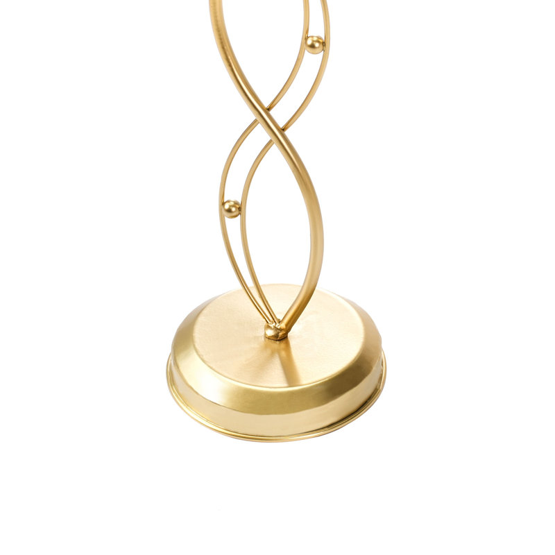 Open Shelving Wine Glass Rack Gold