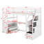 Lit mezzanine simple avec bureau et tablettes-1499608167