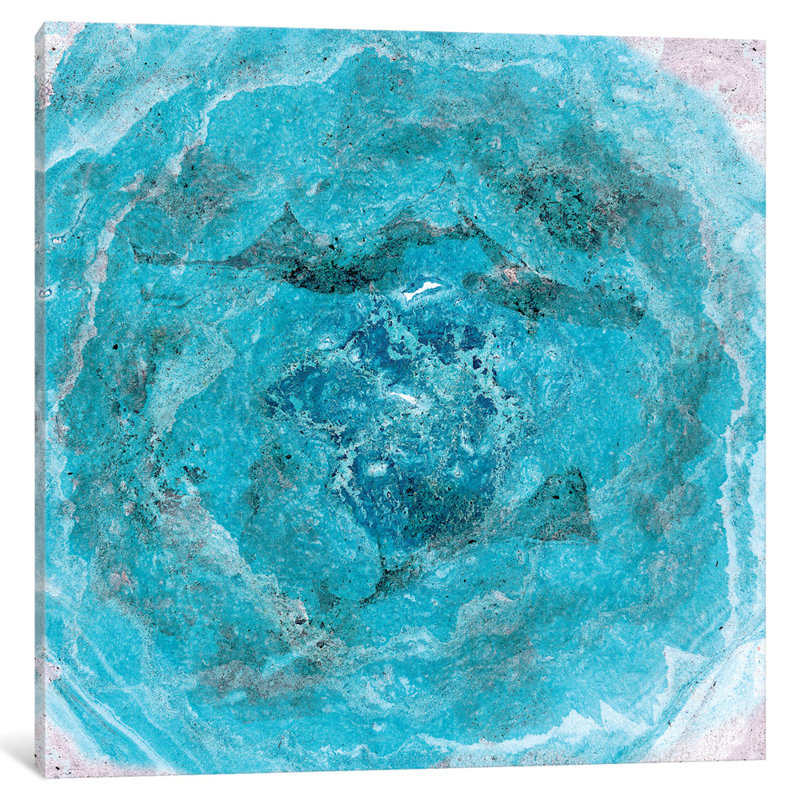 « soie ii », reproduction d’art sur toile, H 26 po x l 26 po x P 1,5 po, Toile tendue, Pas de tapis