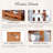 71" Lighted Curio Cabinet, Vintage Glass Display Cabinet with Tempered Glass Doors & 4 Adjustable Shelves, Bulb Included, Arched Bottom Design, Wine Bar China Cabinet for Living Room, Kitchen-1604937716