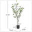 Bonsai artificiel en feuille de Milan-822922030