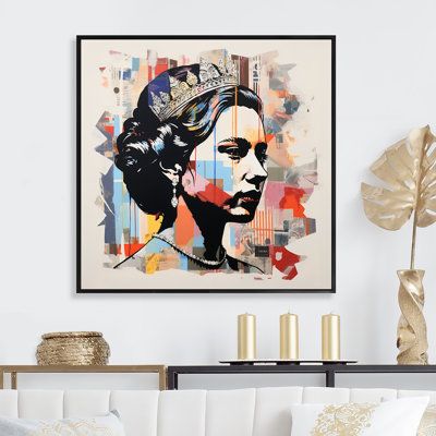 Queen Elizabeth S Magazine Collage I - célébrité, art mural