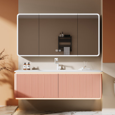 Modern French style bathroom cabinet