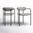 Belarus 18.25'' H Upholstered Metal Armchair-1342923454-1342923456
