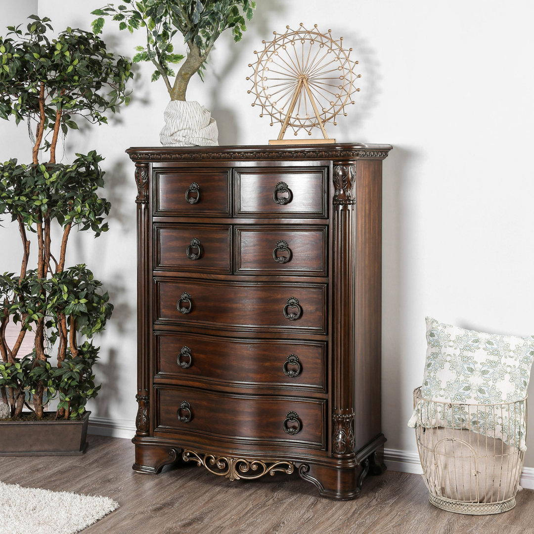 Fanechka 39'' W 5 - Drawer Dresser Lark Manor™