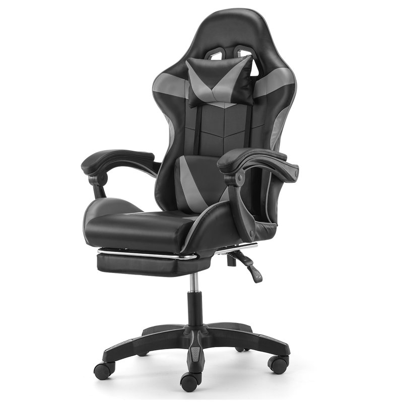 Inbox Zero Adjustable Swiveling Accent Game Chair