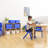 ECR4Kids Letter Size Plastic Tray Organizer with Lids, Small, Storage Bins, 10-Piece-99895653-99895658
