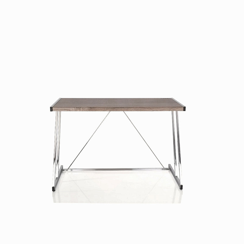 Rectangular Writing Desk With USB Charging Dock